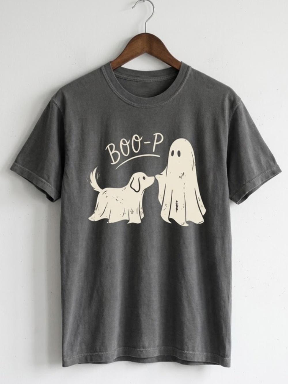 Boo-p Ghost Dog Comfort Colors T-Shirt